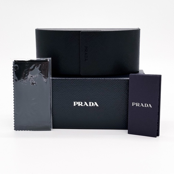 NEW PRADA SPR A52 15N01T SQUARE GOLD PRA52S 15N01T WOMEN PR A52S SUNGLASSES - Picture 12 of 12